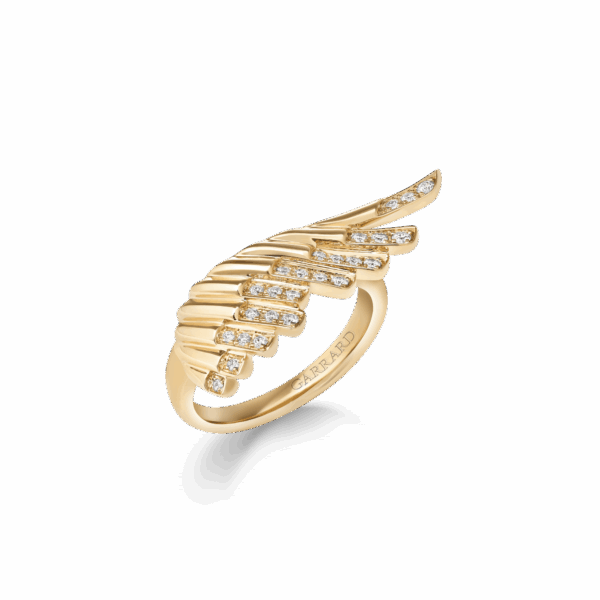 Wings Rising Mini Icons Diamond Ring